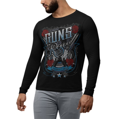 LONGSLEEVE GUNS N ROSES LIFE GUNS